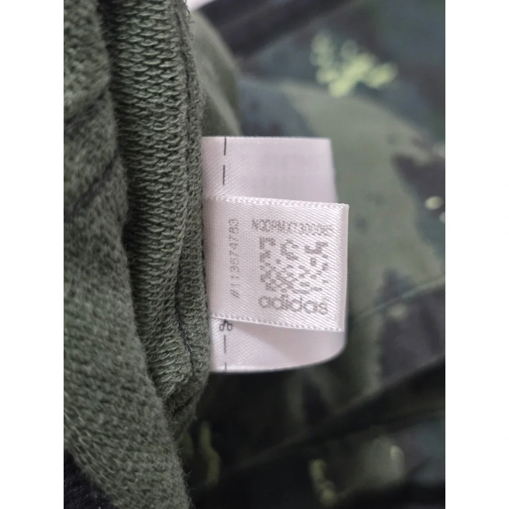 VTG Adidas Neo Men’s Camo Joggers Sweatpants Camouflage Green Size L Y2K
